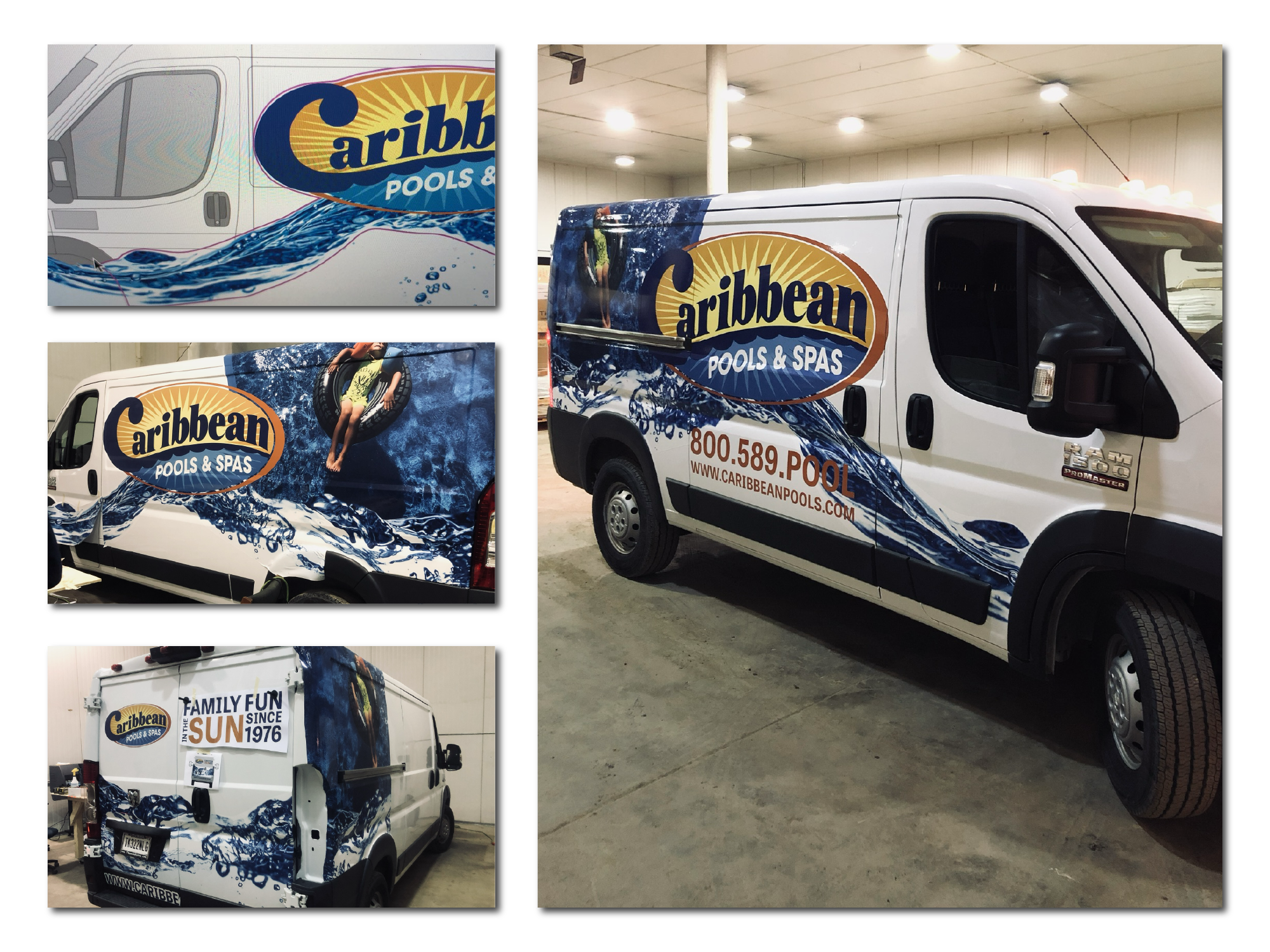 Fleet vehicle wrap gallery