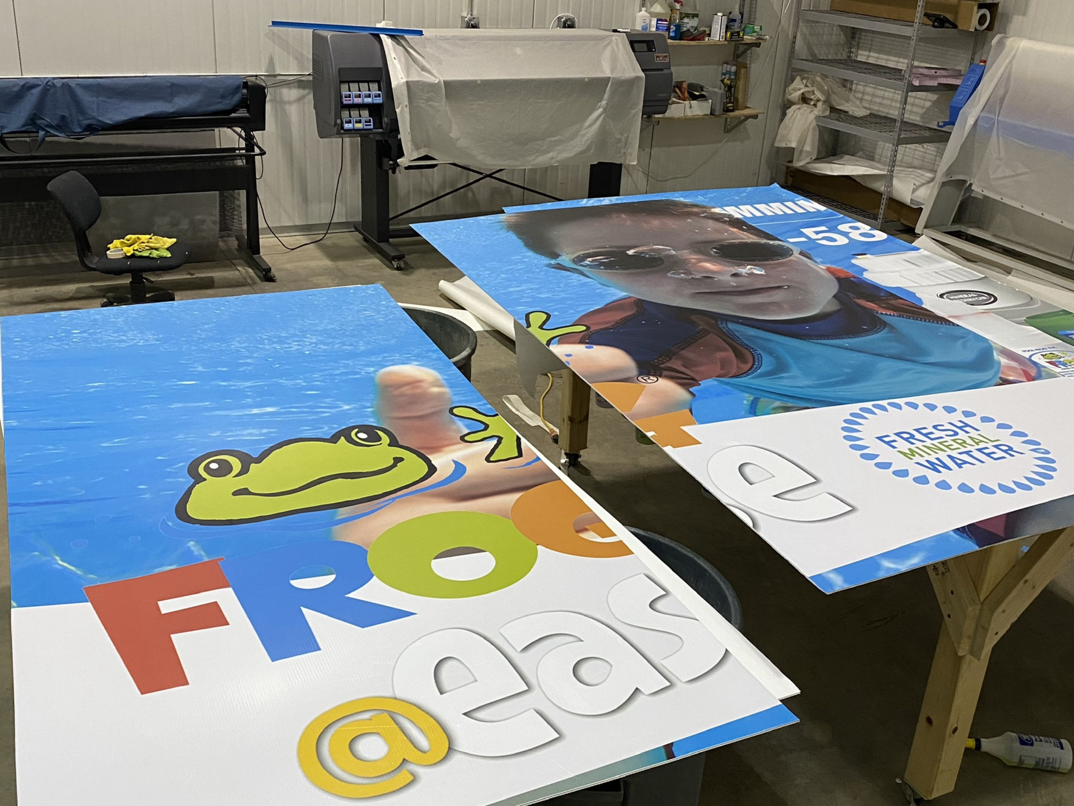 Billboard design layout