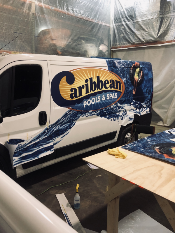 Fleet wrap installation