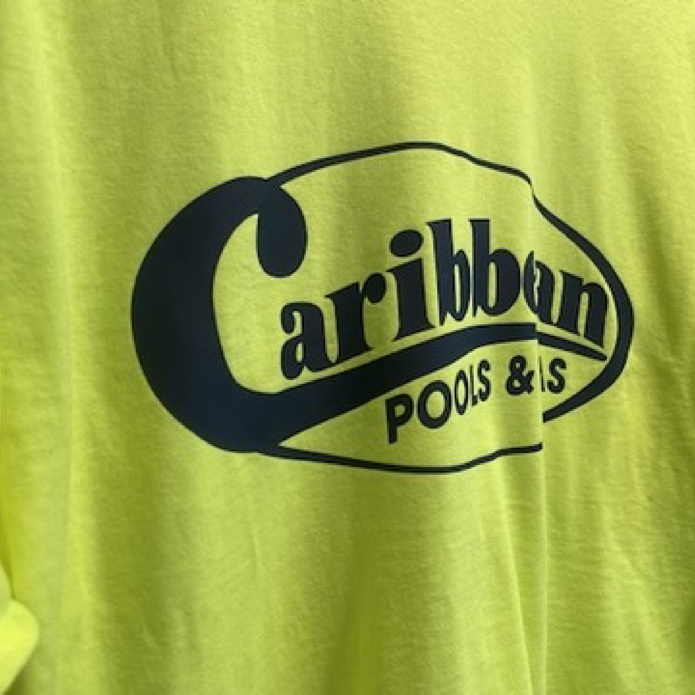 Close-up detail of shirt design