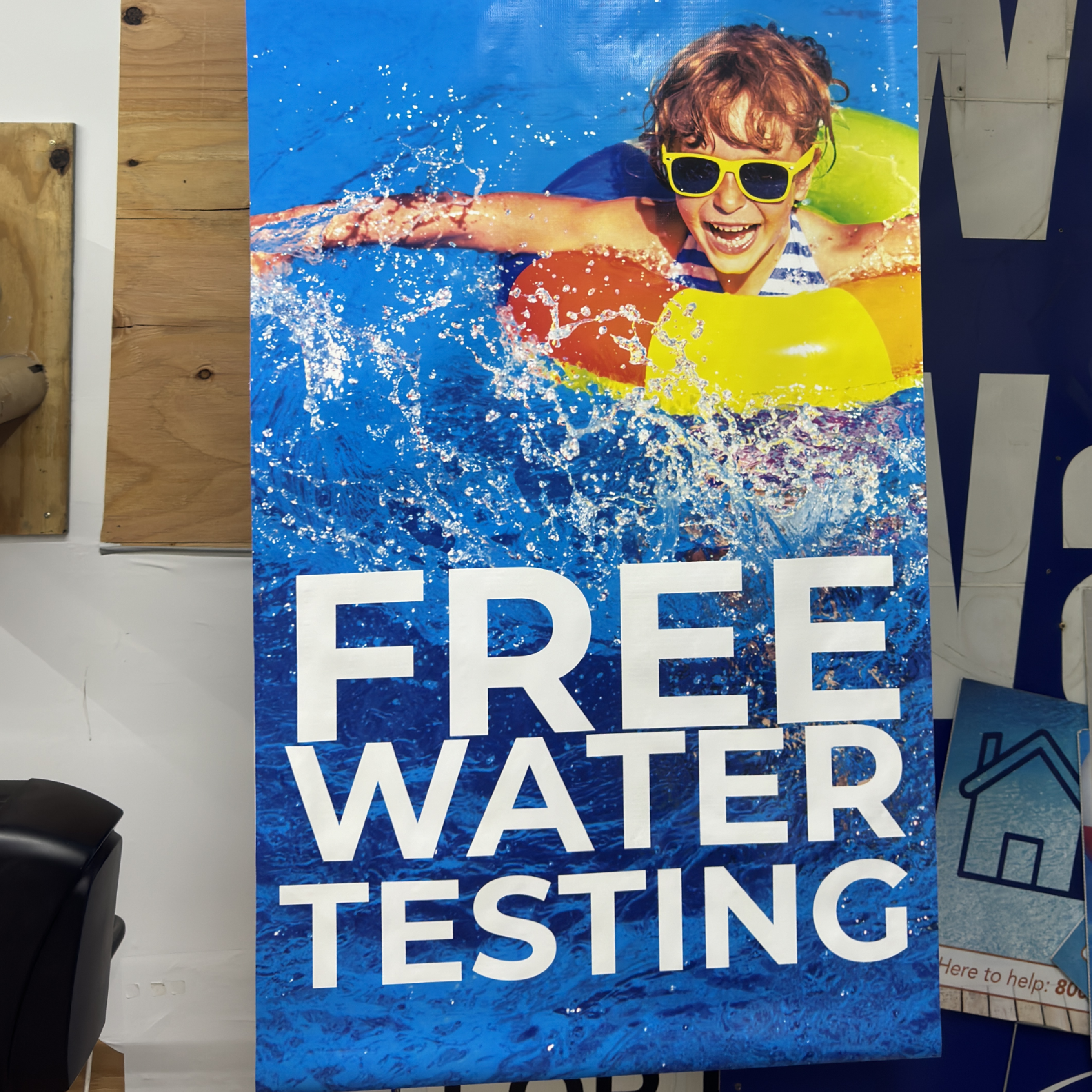 Vertical banner design