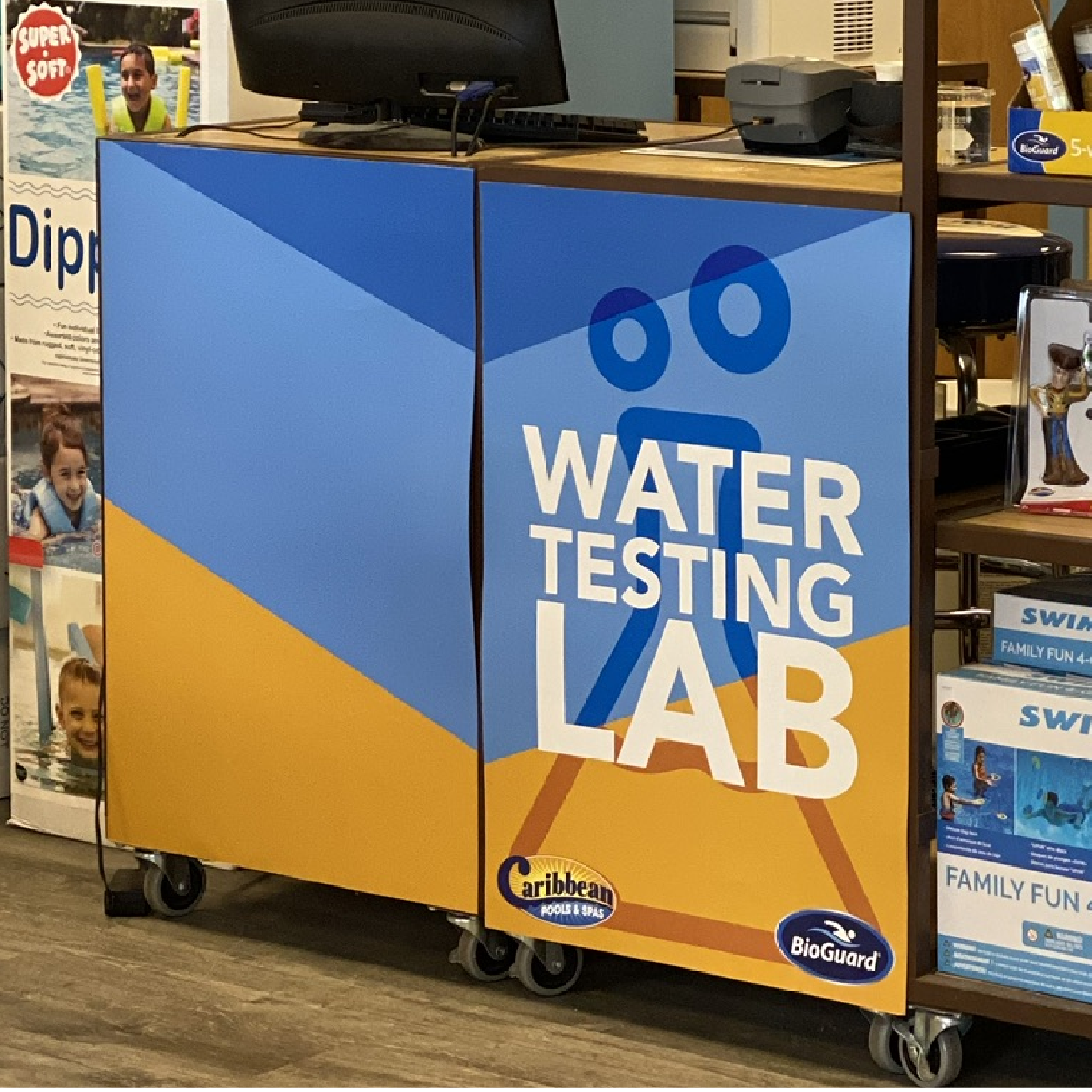 Waterlab installation view